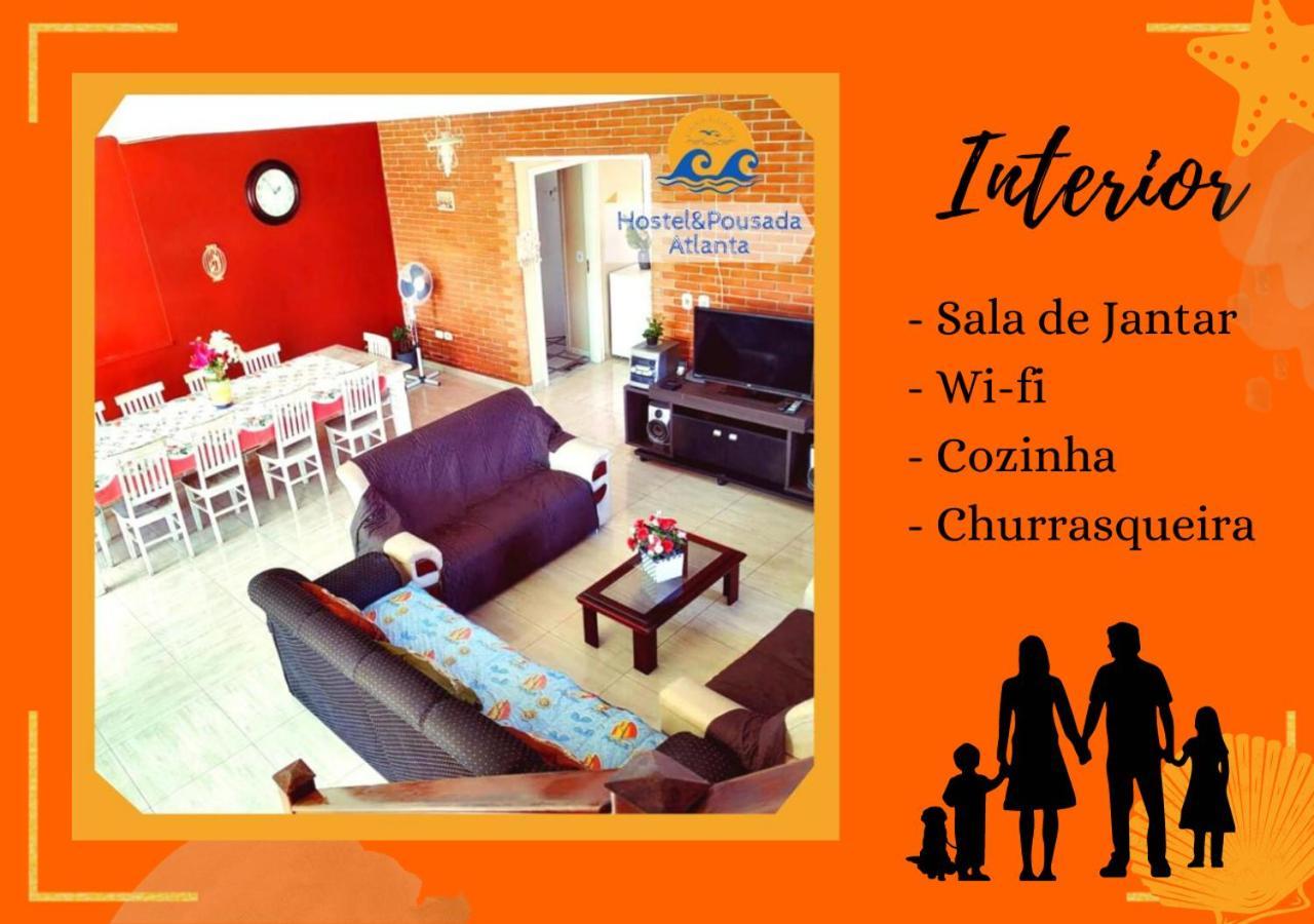 Hostel & Pousada Atlanta Peruíbe Kültér fotó